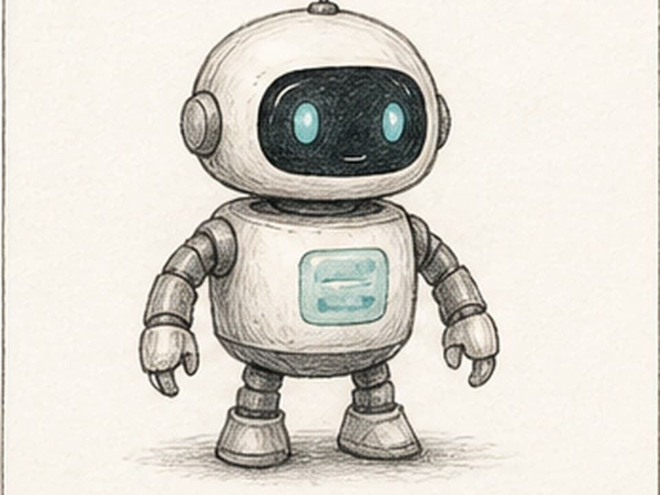 Rounded Robot drawing reference